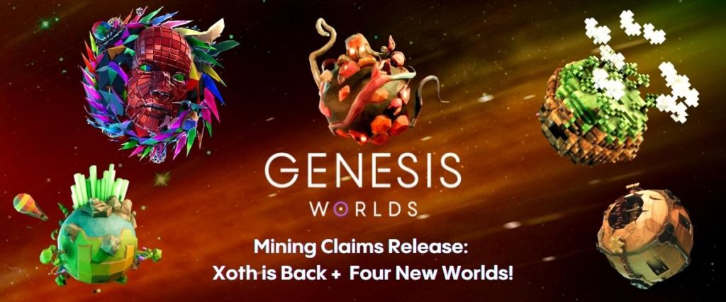 New Mining Claims Opening in Genesis Worlds