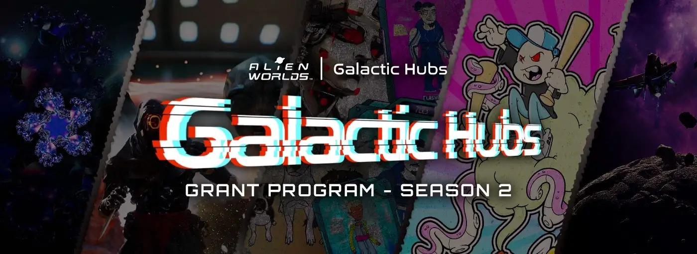 Alien Worlds Galactic Hub 2 banner