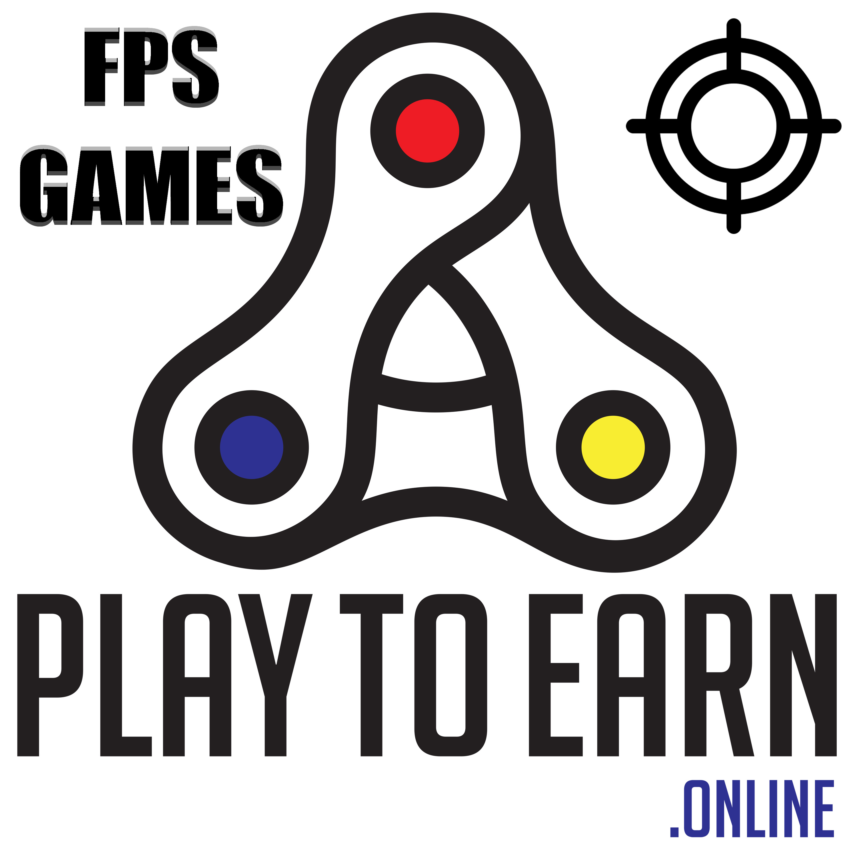 Play to earn FPS logo